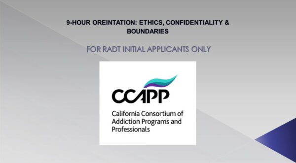 9-Hour Orientation for New Directions for Veterans