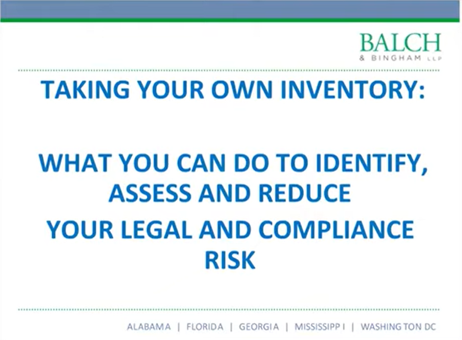 How to Identify and Reduce Your Legal and Compliance Risk